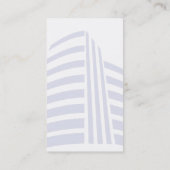 Berufliches, stilvolles wirkliches Anwesen oder Visitenkarte (Rückseite)