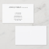 Berufliches Template Modernes Elegantes Cooles Des Visitenkarte (Vorne/Hinten)