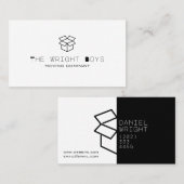 Berufliches Transportunternehmen Visitenkarte (Vorne/Hinten)