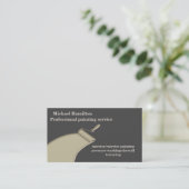 Berufliches und modernes Malservice-Business Visitenkarte (Stehend Vorderseite)