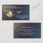 Berufliches und modernes Malservice-Business Visitenkarte (Vorne/Hinten)