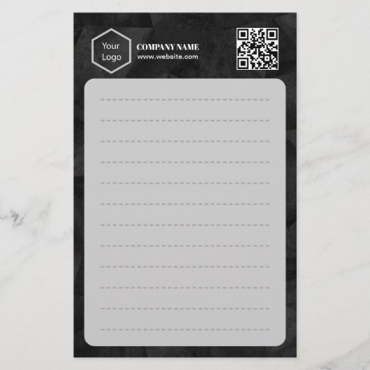 Berufliches Unternehmen Briefpapier (Vorderseite)