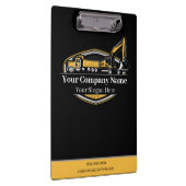 Berufliches Unternehmen für den Bau von Schweranla Klemmbrett (Rechts)