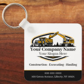 Berufliches Unternehmen für den Bau von Schweranla Schlüsselanhänger (Vorderseite)