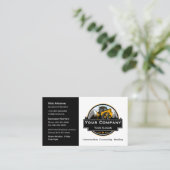 Berufliches Unternehmen für den Bau von Schweranla Visitenkarte (Stehend Vorderseite)