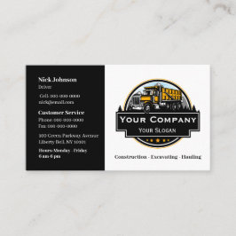 Berufliches Unternehmen für den Bau von Schweranla Visitenkarte