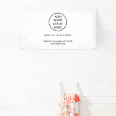 Berufliches Unternehmen Ihr Logo für Ihr Unternehm Banner (InSitu)