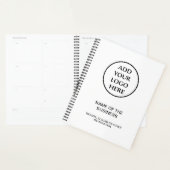 Berufliches Unternehmen Ihr Logo für Ihr Unternehm Planer (Anzeige)