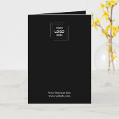 Berufliches Unternehmen Karte (Gelbe Blume)