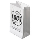 Berufliches Unternehmen Kleine Geschenktüte (Vorderseite Schrägansicht)
