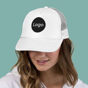 Berufliches Unternehmen mit einfachem Logo Truckerkappe