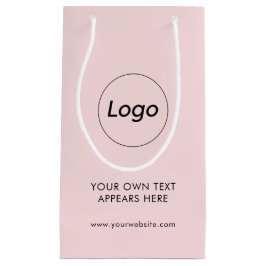 Berufliches Unternehmen - Rosa Kleine Geschenktüte