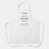 Berufliches Unternehmenslogo Schürze (Vorderseite)