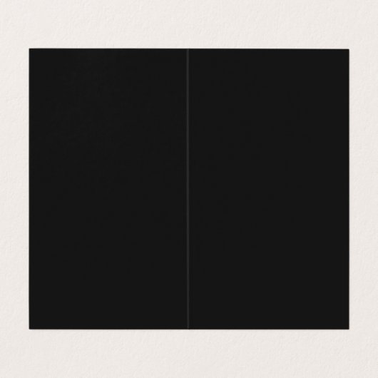 Berufliches Visitenkarten (Innenseite Aufgefaltet)