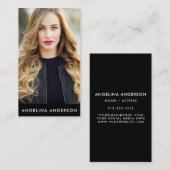 Berufliches vorbildliches visitenkarte (Vorne/Hinten)