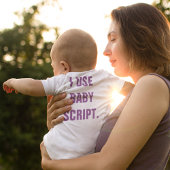 Berufliches Webentwickler-Iconic-Design Baby Strampler