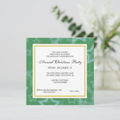 Berufliches Weihnachts-Party Einladung (Stehend Vorderseite)