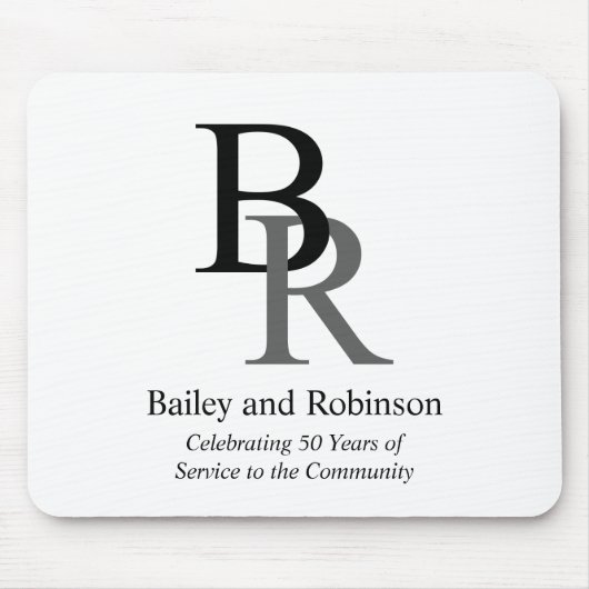 Berufliches Werbegeschäft für Ihr Logo Mousepad (Vorne)