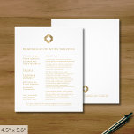 Berufliches White-Gold-Logo Flyer<br><div class="desc">Eine einfach zu bedienende Flyer-Vorlage in weißem und goldfarbenem Design in modernem minimalistischem Stil,  die sich leicht mit Ihrem Firmenlogo,  einer Dienstleistungsbeschreibung,  einem Wertvorschlag und Kontaktinformationen aktualisieren lässt. Ideal für Marketing-Produkte,  Dienstleistungen,  Werbeaktionen,  Event-Preise und vieles mehr. Ideal für professionelle Geschäftsleute,  die ihre Markenpräsenz verbessern möchten.</div>