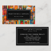 Berufliches wirkliches Anwesen-moderne klassische Visitenkarte (Vorne/Hinten)