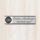 Berufliches Zeichen für graue, benutzerdefinierte Türschild (Vorderseite )