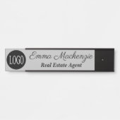 Berufliches Zeichen für graue, benutzerdefinierte Türschild (Vorderseite )