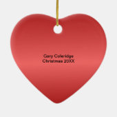 Berufs-Klempner-Gewohnheit personalisiert Keramik Ornament (Hinten)