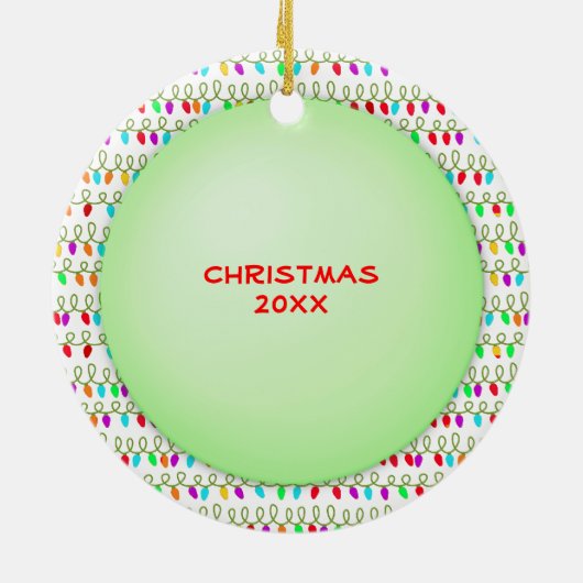 Berufs-Kubikbüro-Typ-lustiges personalisiertes Keramikornament (Hinten)