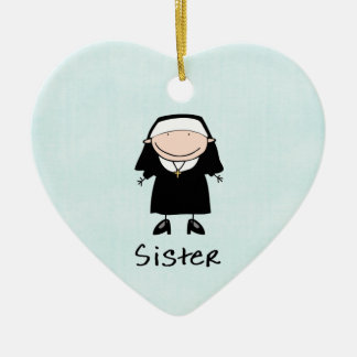 Berufs-Nonnen-religiöse Berufung personalisiert Keramik Ornament