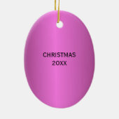 Berufs-Nonnen-religiöse Berufung personalisiert Keramikornament (Hinten)