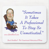 Berufs- Unmotivated - Mausunterlage Mousepad (Vorne)