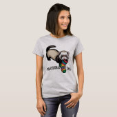 Berufsdiebin von Socken T-Shirt (Vorne ganz)