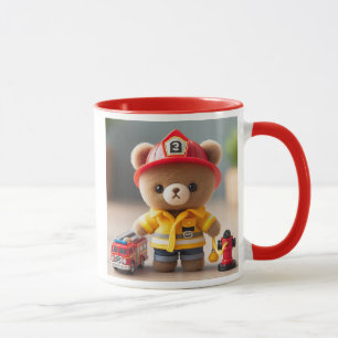 Berufsfeuerwehrbär. Tasse