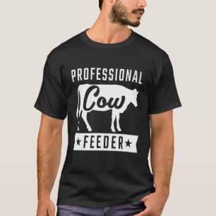 Berufsfutterautomat für kuhliebe Bauern Schneidig T-Shirt