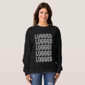 Berufsholzfäller Sweatshirt (Vorne ganz)