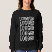 Berufsholzfäller Sweatshirt (Vorderseite)