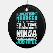 Berufsqualifikationen des Werbetreibers Keramik Ornament (Links)