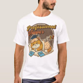 Berufsschläfer, Katze T-Shirt (Vorderseite)