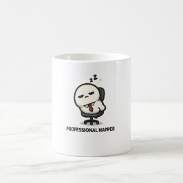 Berufsschläfer - Süßer müder Charakter Büro  Kaffeetasse