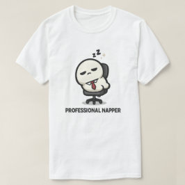 Berufsschläfer - Süßer müder Charakter Büro  T-Shirt