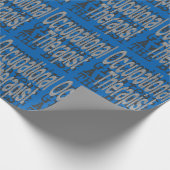 Berufstherapeut Geschenkpapier (Ecke)
