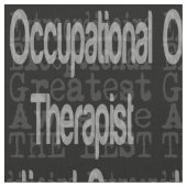 Berufstherapeut Stoff (Nahaufnahme)