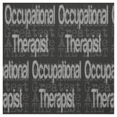 Berufstherapeut Stoff (Muster)