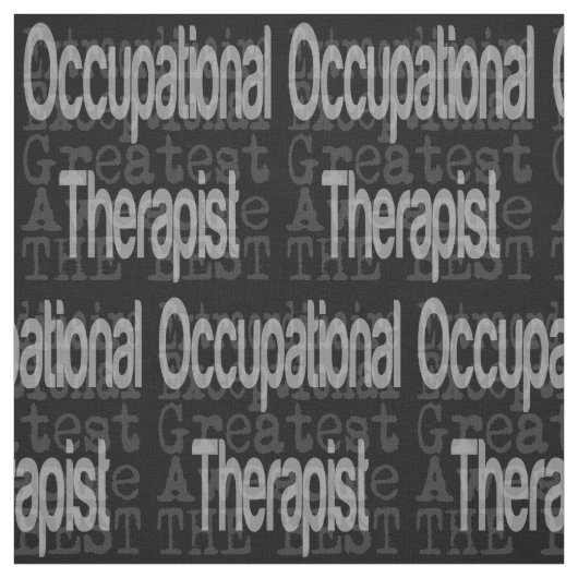 Berufstherapeut Stoff (Muster)