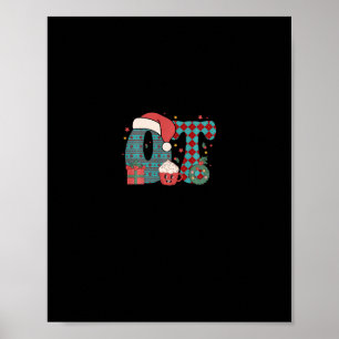 Berufstherapeutische Weihnachtsfeier Weihnachtsman Poster