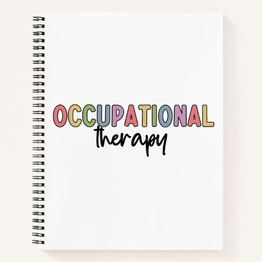 Berufstherapie OT Student Grad Geschenke Notizblock (Vorderseite)