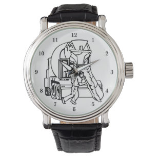 Berufszementleger Armbanduhr