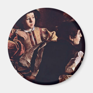 Berufung von St Matthew, Detail durch Michelangelo Magnet