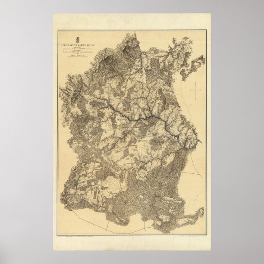 Berufungsgericht Haus Virginia Poster (Vorne)