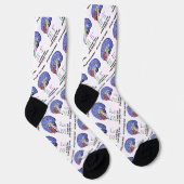 Beruhige deinen Geist, es gibt dir etwas zu tun Socken (Rechts)